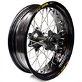 Rueda completa Haan Wheels aro negro 17-5,50 buje negro 1 36510/3/3 HAAN WHEELS 1 36510/3/3