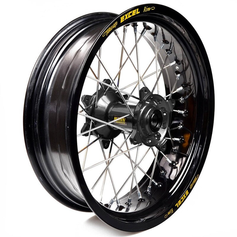 Rueda completa Haan Wheels aro negro 17-5,50 buje negro 1 36510/3/3 HAAN WHEELS 1 36510/3/3