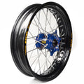 Rueda completa Haan Wheels aro negro 17-3,50 buje azul 1 45106/3/5 HAAN WHEELS 1 45106/3/5