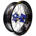 Rueda completa Haan Wheels aro negro 17-4,25 buje azul 1 46007/3/5 HAAN WHEELS 1 46007/3/5