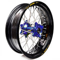 Rueda completa Haan Wheels aro negro 17-5,50 buje azul 1 46110/3/5 HAAN WHEELS 1 46110/3/5