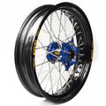 Rueda completa Haan Wheels aro negro 16,5-3,50 buje azul 1 55155/3/5 HAAN WHEELS 1 55155/3/5