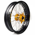 Rueda completa Haan Wheels aro negro 16,5-3,50 buje oro 1 55255/3/2 HAAN WHEELS 1 55255/3/2