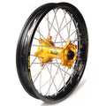 Rueda completa Haan Wheels aro negro 18-2,50 buje oro 1 56013/3/2 HAAN WHEELS 1 56013/3/2
