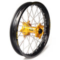 Rueda completa Haan Wheels aro negro 18-2,50 buje oro 1 56213/3/2 HAAN WHEELS 1 56213/3/2