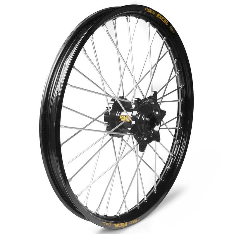 Rueda completa Haan Wheels aro negro 21-1,60 buje negro 1 65019/3/3 HAAN WHEELS 1 65019/3/3