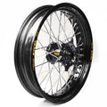 Rueda completa Haan Wheels aro negro 16,5-3,50 buje negro 1 65155/3/3 HAAN WHEELS 1 65155/3/3