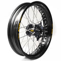 Rueda completa Haan Wheels aro negro 17-3,50 buje negro 1 65206/3/3 HAAN WHEELS 1 65206/3/3