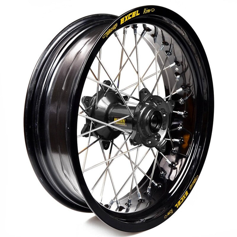Rueda completa Haan Wheels aro negro 17-5,00 buje negro 1 66009/3/3 HAAN WHEELS 1 66009/3/3