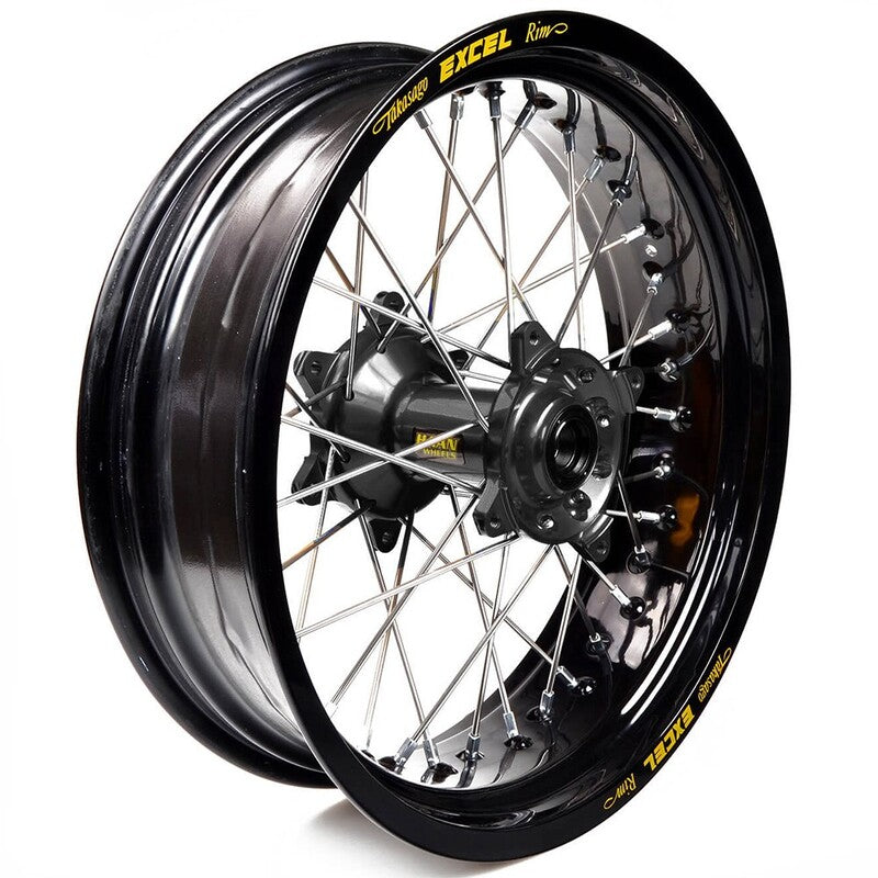 Rueda completa Haan Wheels aro negro 17-5,50 buje negro 1 66010/3/3 HAAN WHEELS 1 66010/3/3