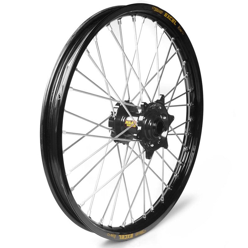 Rueda completa Haan Wheels aro negro 19-1,85 buje negro 1 66015/3/3 HAAN WHEELS 1 66015/3/3