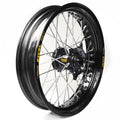 Rueda completa Haan Wheels aro negro 17-3,50 buje negro 1 75006/3/3 HAAN WHEELS 1 75006/3/3