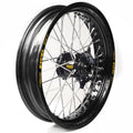 Rueda completa Haan Wheels aro negro 16,5-3,50 buje negro 1 75055/3/3 HAAN WHEELS 1 75055/3/3