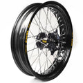 Rueda completa Haan Wheels aro negro 17-4,50 buje negro 1 76008/3/3 HAAN WHEELS 1 76008/3/3