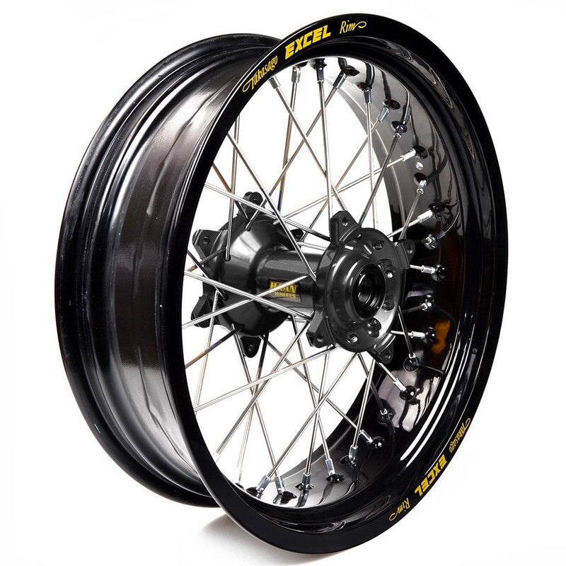 Rueda completa Haan Wheels aro negro 17-5,00 buje negro 1 76009/3/3 HAAN WHEELS 1 76009/3/3