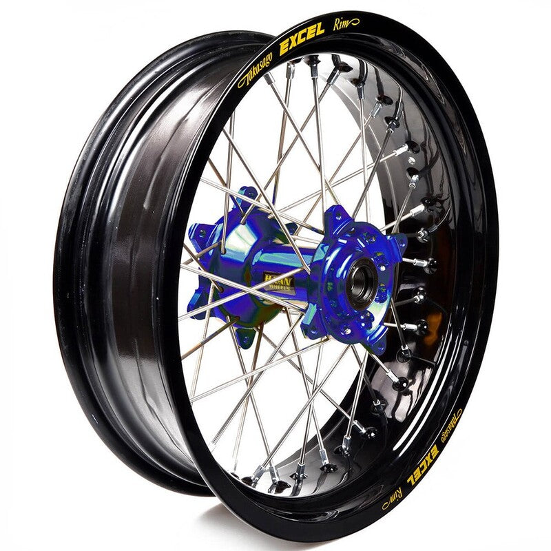 Rueda completa Haan Wheels aro negro 17-5,00 buje azul 1 86009/3/5 HAAN WHEELS 1 86009/3/5
