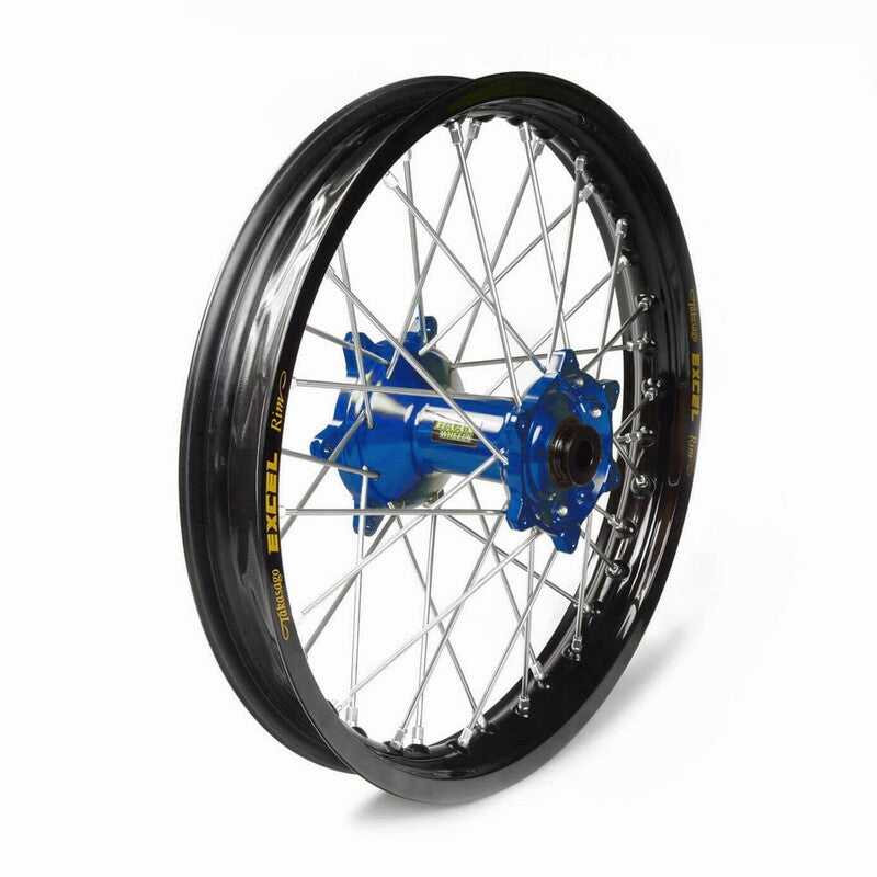 Rueda completa Haan Wheels aro negro 19-2,15 buje azul 1 86016/3/5 HAAN WHEELS 1 86016/3/5