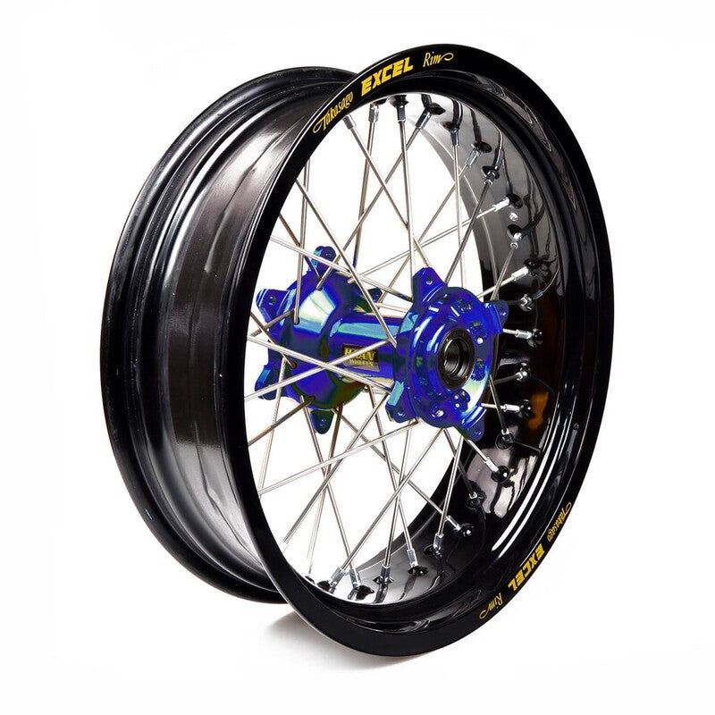 Rueda completa Haan Wheels aro negro 17-4,25 buje azul 1 106007/3/5 HAAN WHEELS 1 106007/3/5