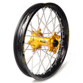 Rueda completa Haan Wheels aro negro 19-2,15 buje oro 1 106016/3/2 HAAN WHEELS 1 106016/3/2