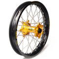 Rueda completa Haan Wheels aro negro 19-2,15 buje oro 1 116016/3/2 HAAN WHEELS 1 116016/3/2