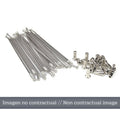 Juego de radios Haan Wheels plata 15 04100 HAAN WHEELS 15 04006