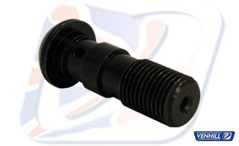 Tornillo doble alomado M10x1 Venhill negro VENHILL 210100D/BK