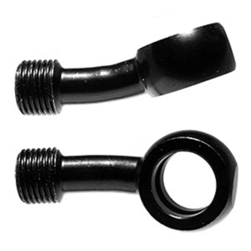 Banjo 20° + 20° lateral izq M10 Venhill negro VENHILL 3/60082L/BK