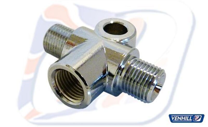 Conector T hembra M10x1 convexo Venhill VENHILL 776/1