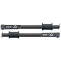 Latiguillo metálico negro Venhill 1275mm tuercas negras VENHILL 3H1275B-BK