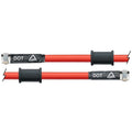 Latiguillo metálico rojo Venhill 1750mm tuercas cromadas VENHILL 3H1750-RD