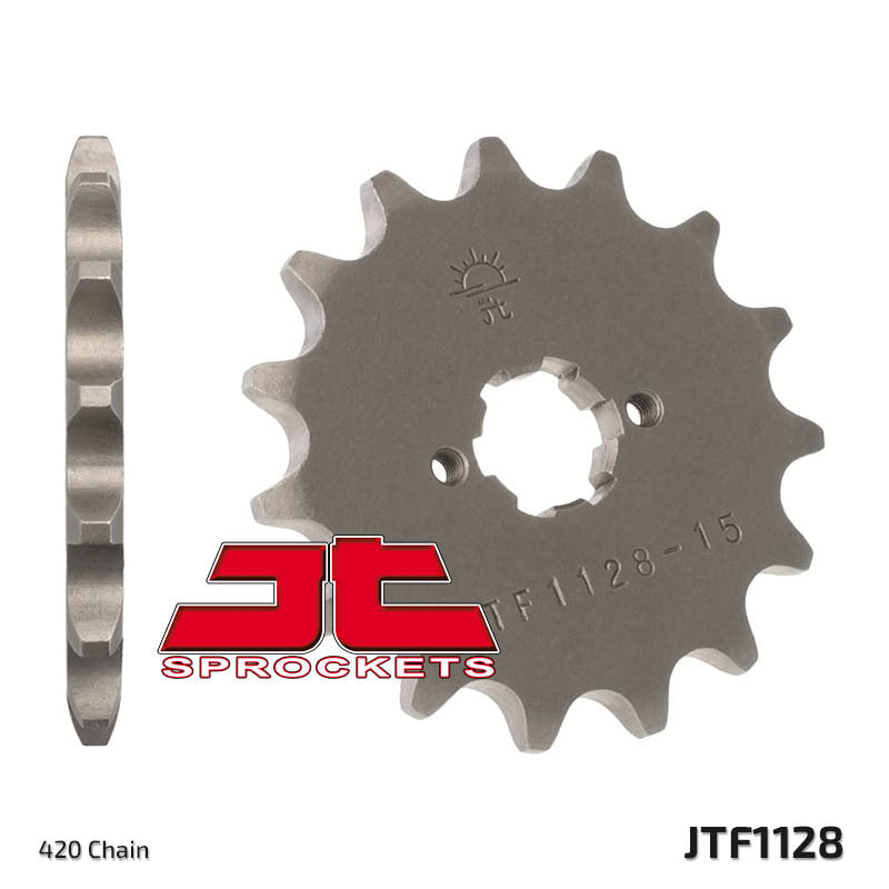Piñón JT SPROCKETS acero estándar 1128 - Paso 420 JT SPROCKETS JTF1128.11