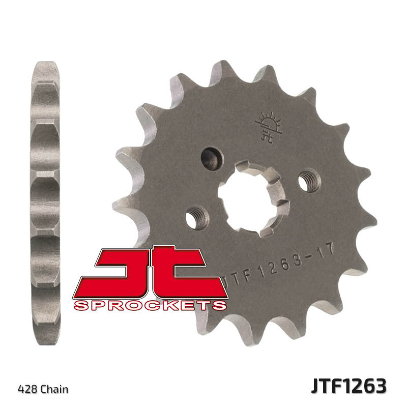 Piñón JT SPROCKETS acero estándar 1263 - Paso 428 JT SPROCKETS JTF1263.14