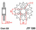 Piñón JT SPROCKETS acero estándar 1269 - Paso 520 JT SPROCKETS JTF1269.16