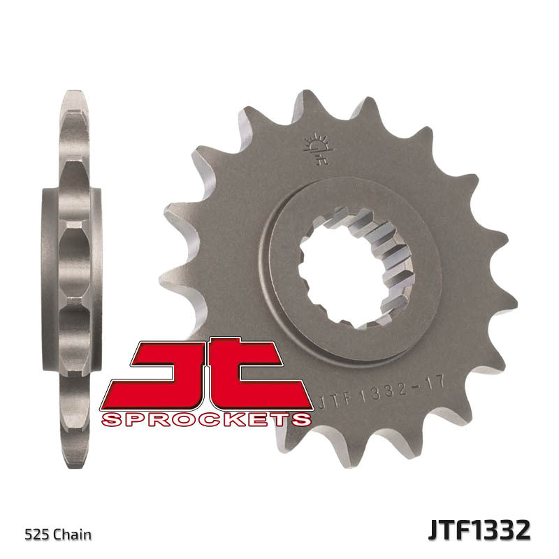 Piñón JT 1332 de acero con 14 dientes JT SPROCKETS JTF1332.14