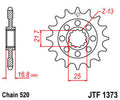 Piñón JT SPROCKETS acero estándar 1373 - Paso 520 JT SPROCKETS JTF1373.17