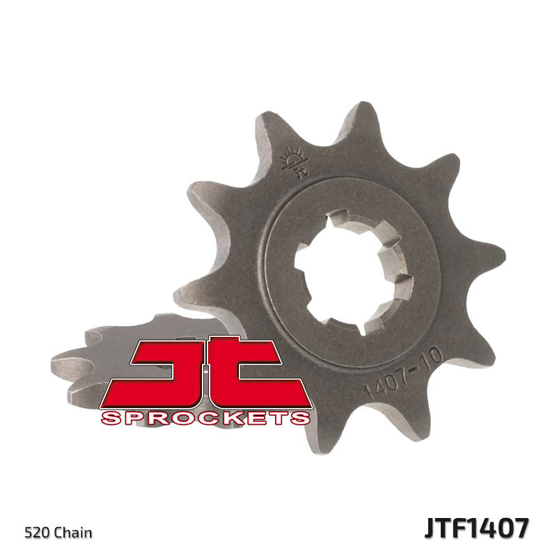 Piñón JT SPROCKETS acero estándar 1407 - Paso 520 JT SPROCKETS JTF1407.10