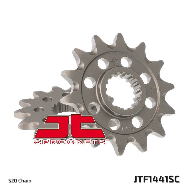 Piñón JT SPROCKETS acero autolimpiable 1441 - Paso 520 JT SPROCKETS JTF1441.14SC