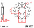 Piñón JT SPROCKETS acero estándar 1537 - Paso 525 JT SPROCKETS JTF1537.15