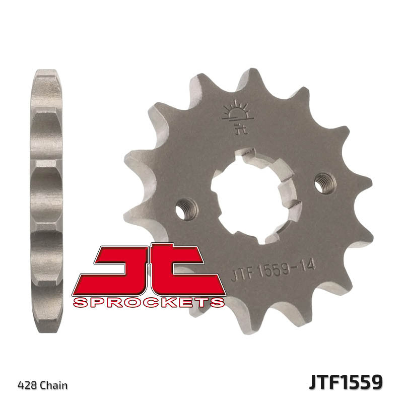 Piñón JT SPROCKETS acero estándar 1559 - Paso 428 JT SPROCKETS JTF1559.14