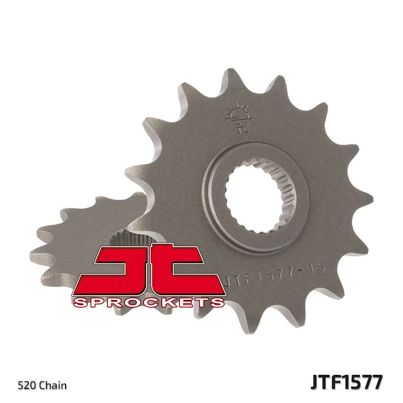 Piñón JT SPROCKETS acero estándar 1577 - Paso 520 JT SPROCKETS JTF1577.15