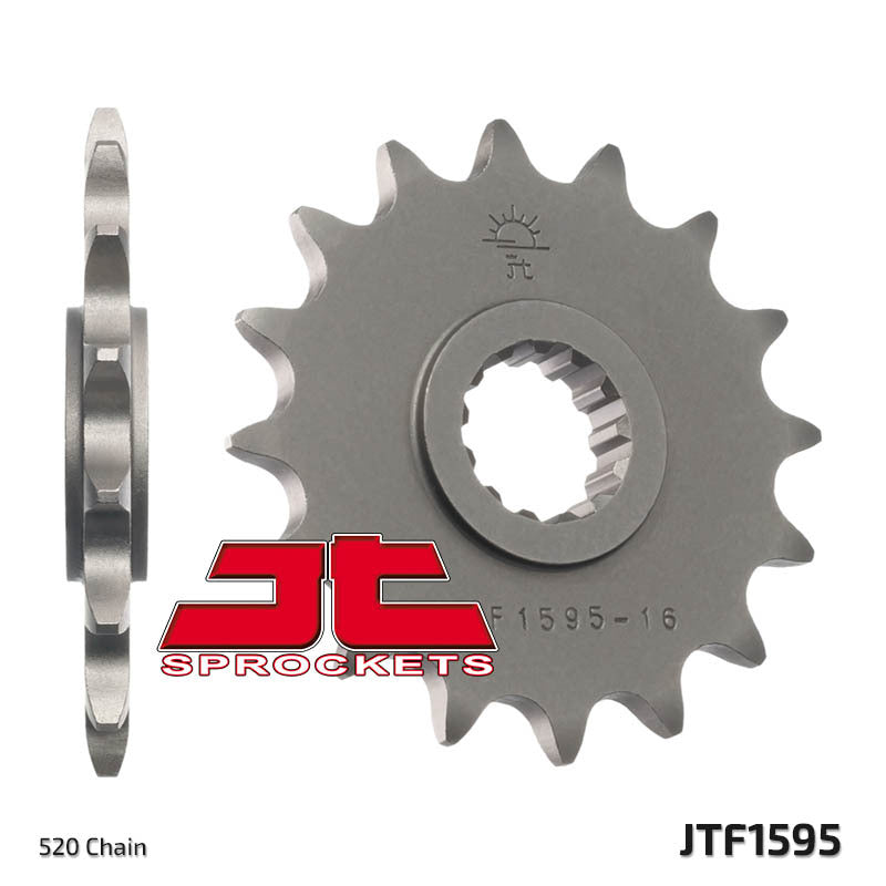 Piñón JT SPROCKETS acero estándar 1595 - Paso 520 JT SPROCKETS JTF1595.16