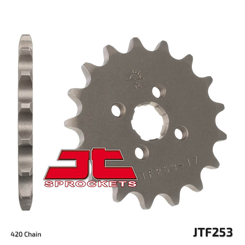 Piñón JT SPROCKETS acero estándar 253 - Paso 420 JT SPROCKETS JTF253.17