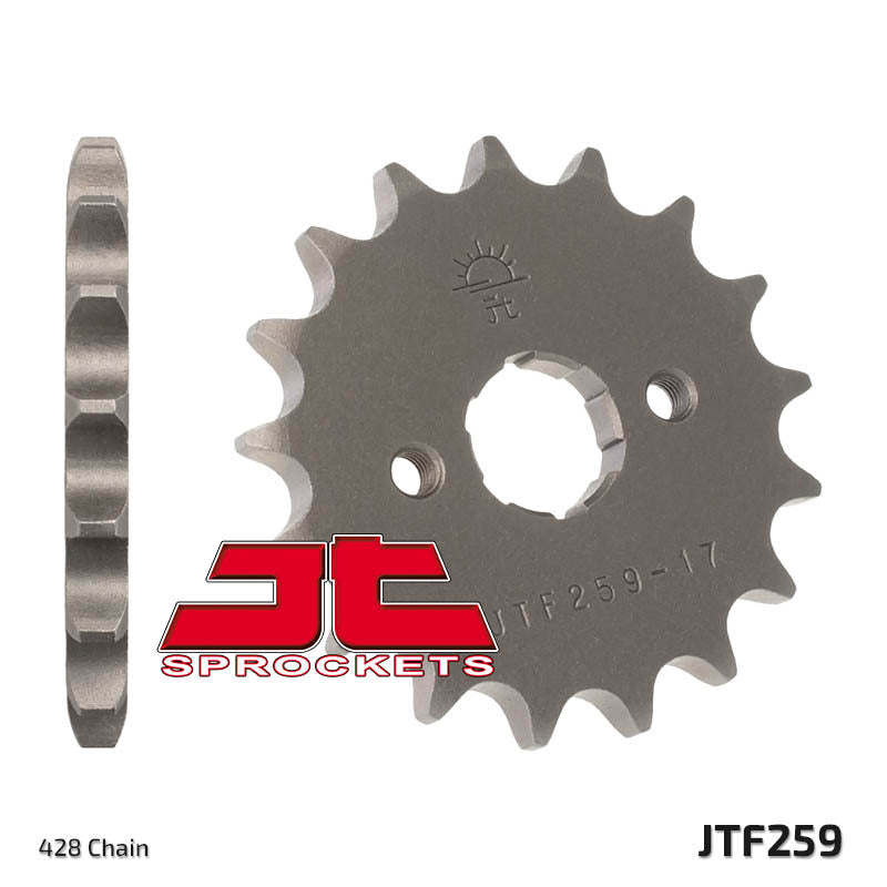 Piñón JT SPROCKETS acero estándar 259 - Paso 428 JT SPROCKETS JTF259.15