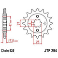 Piñon JT 294 de acero con 14 dientes JT SPROCKETS JTF294.14