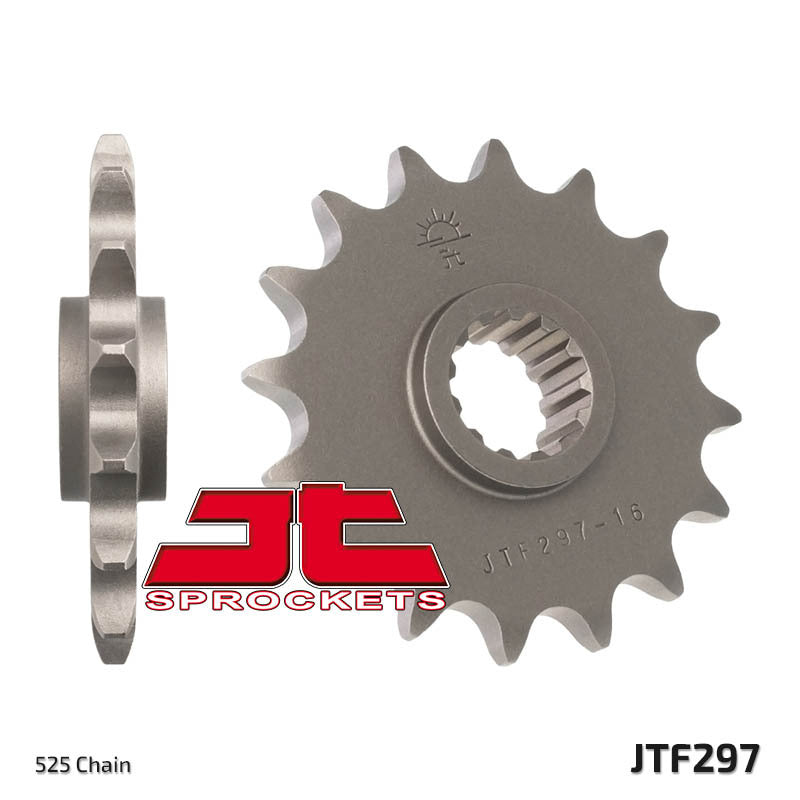 Piñón JT SPROCKETS acero estándar 297 - Paso 525 JT SPROCKETS JTF297.15