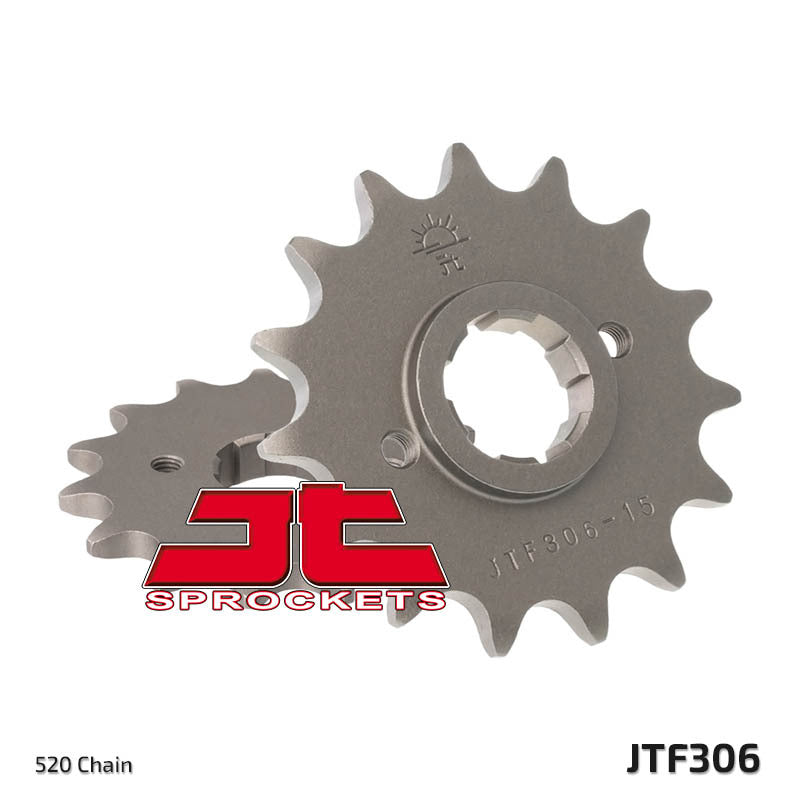 Piñón JT SPROCKETS acero estándar 306 - Paso 520 JT SPROCKETS JTF306.15