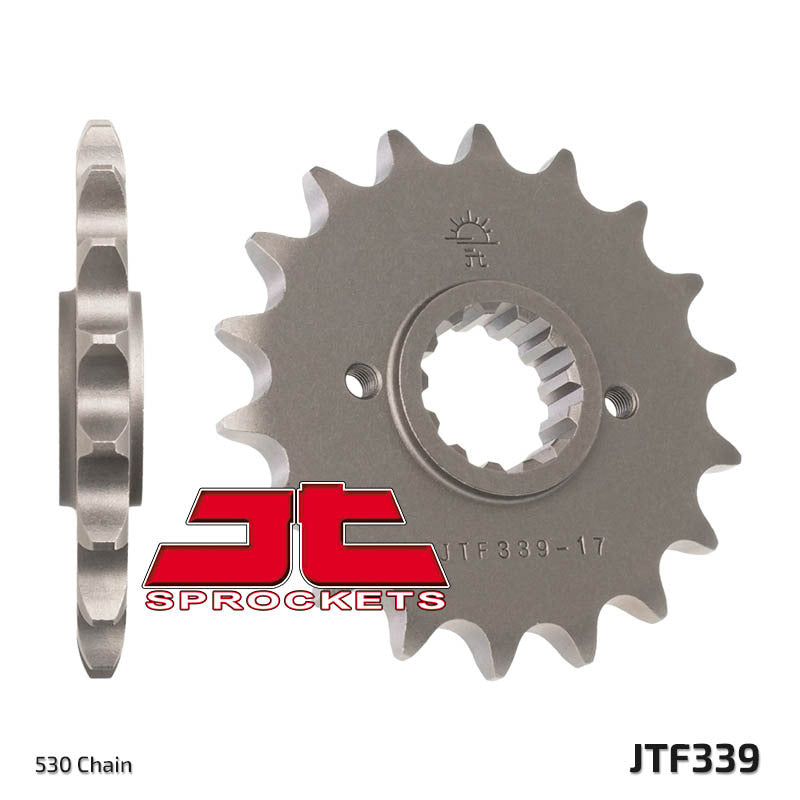 Piñón JT SPROCKETS acero estándar 339 - Paso 530 JT SPROCKETS JTF339.17