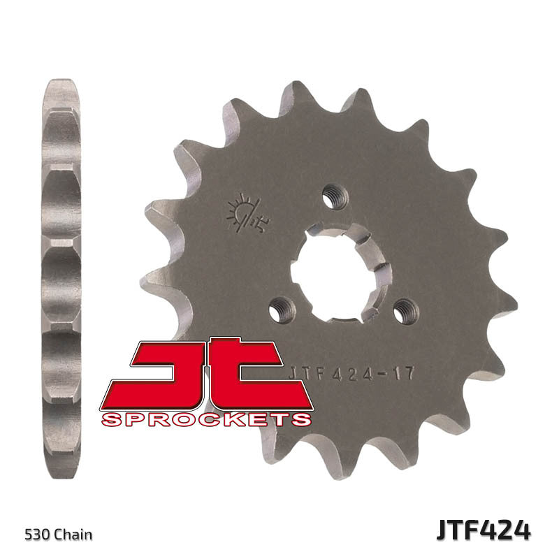 Piñón JT SPROCKETS acero estándar 424 - Paso 530 JT SPROCKETS JTF424.15