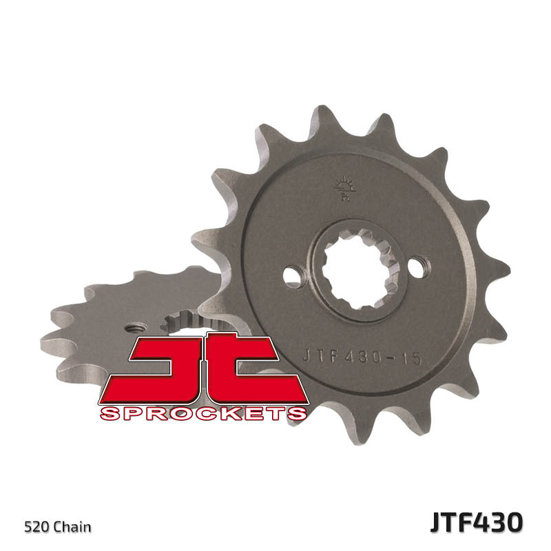 Piñón JT SPROCKETS acero estándar 430 - Paso 520 JT SPROCKETS JTF430.15