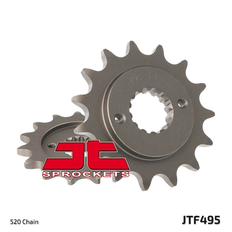 Piñón JT SPROCKETS acero estándar 495 - Paso 520 JT SPROCKETS JTF495.15